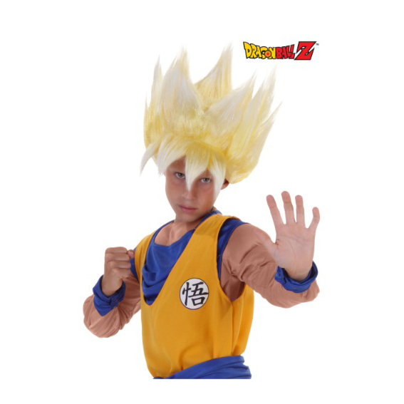 Disfraz De Goku De Dragon Ball Z Super Sayajin Con Peluca